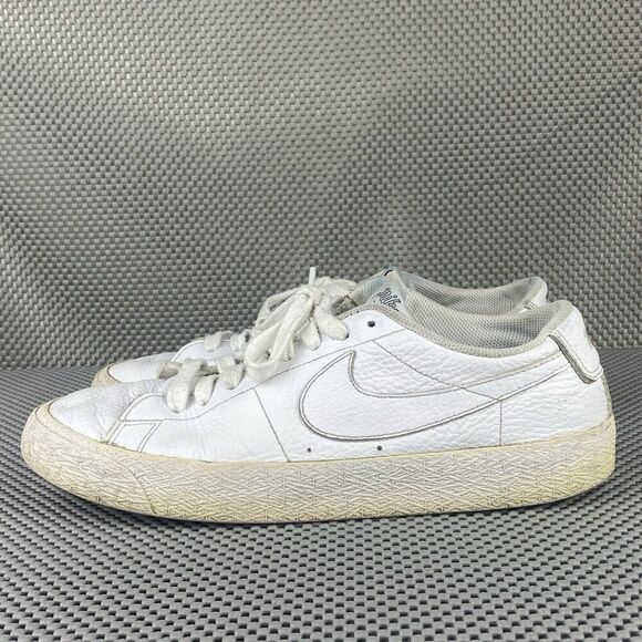 Nike SB Blazer Low x NBA Mens Shoes Size 8 White Leather Low Top Logo Lace Up main image 12